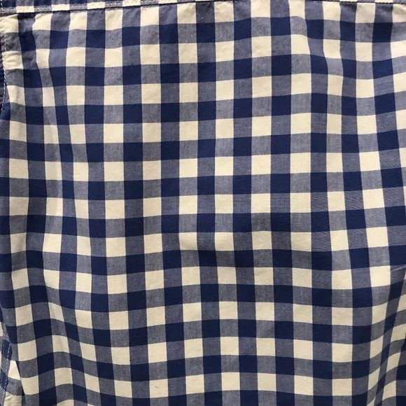 Carter's Boy Toddler Plaid Button Down Shirt Blue White Size 4T - Picture 8 of 11